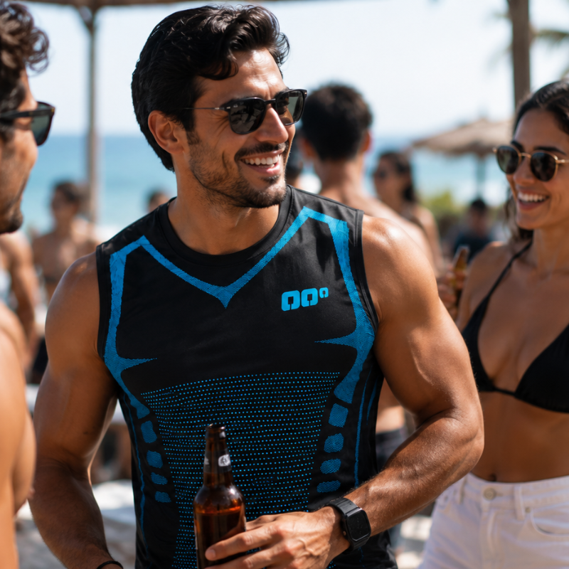 FORSTRO™ | Camiseta Reductora Hombre — Vientre Plano al Instante