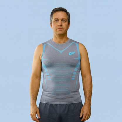 Camiseta reductora hombre antes despues FORSTRO