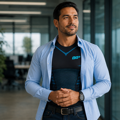 FORSTRO™ | Camiseta Reductora Hombre — Vientre Plano al Instante