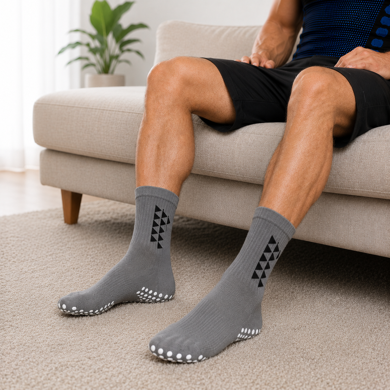 Calcetines Antideslizantes FORSTRO™ – Compresión, Comodidad y Agarre