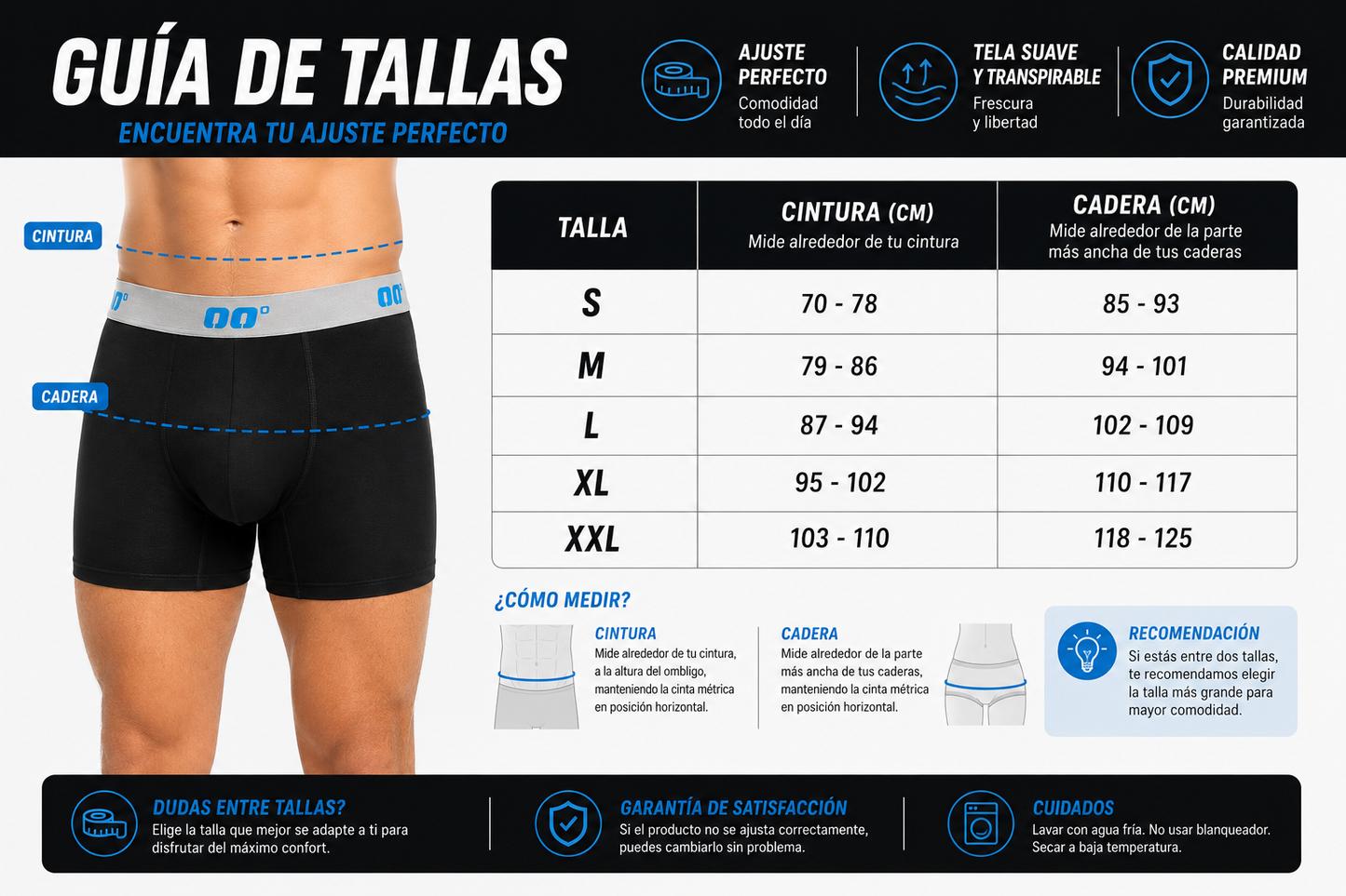 FORSTRO™ Boxer Hombre - Comodidad Premium | Transpirable
