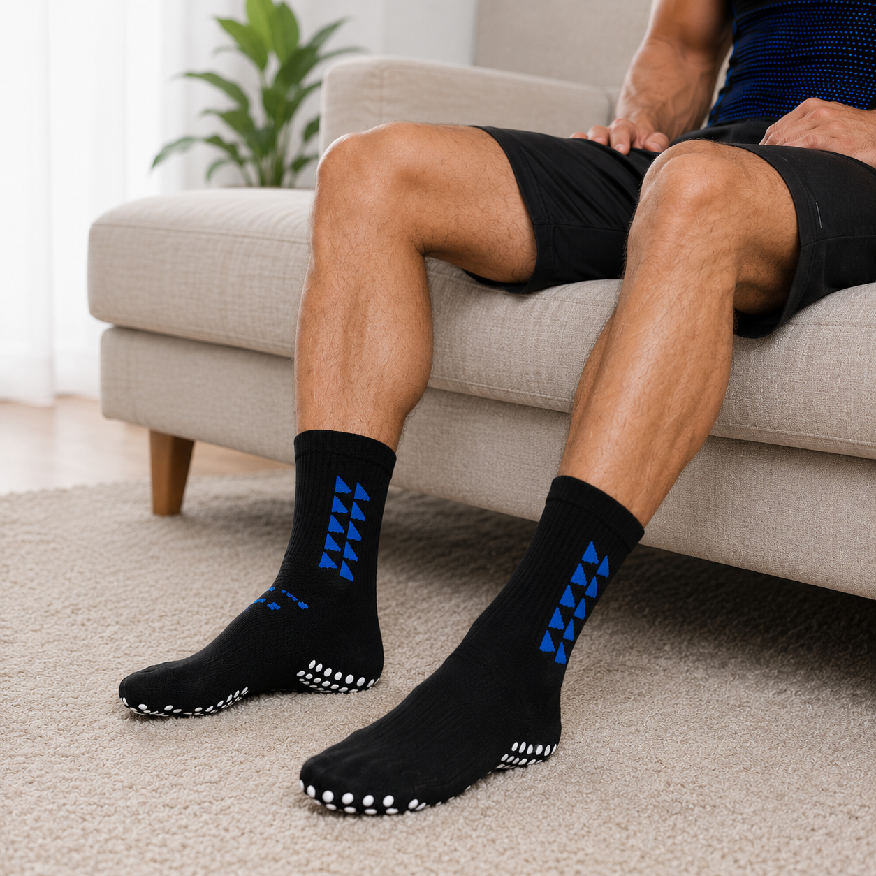 Calcetines Antideslizantes FORSTRO™ – Compresión, Comodidad y Agarre